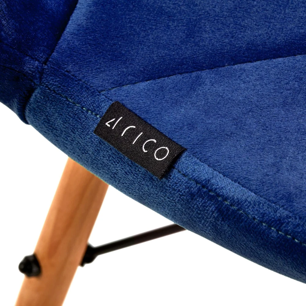 Activeshop Kėdė 4Rico QS-186 Scandi Velvet Mėlyna