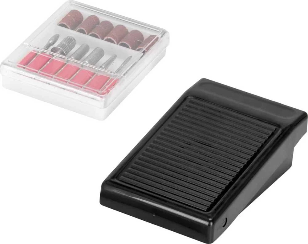 Nagų freza manikiūrui ir pedikiūrui Activeshop Activ Power J202 65W, Juoda