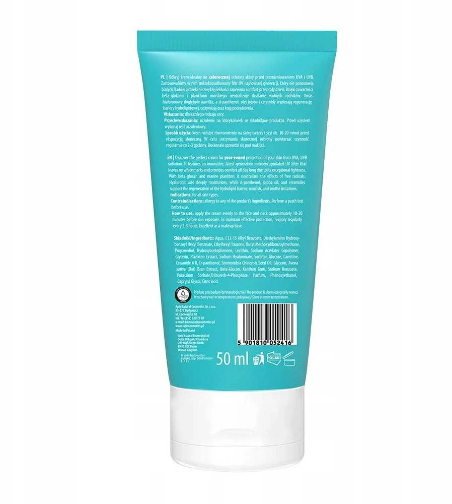 Activeshop Apis apsauginis veido kremas SPF 30 50 ml