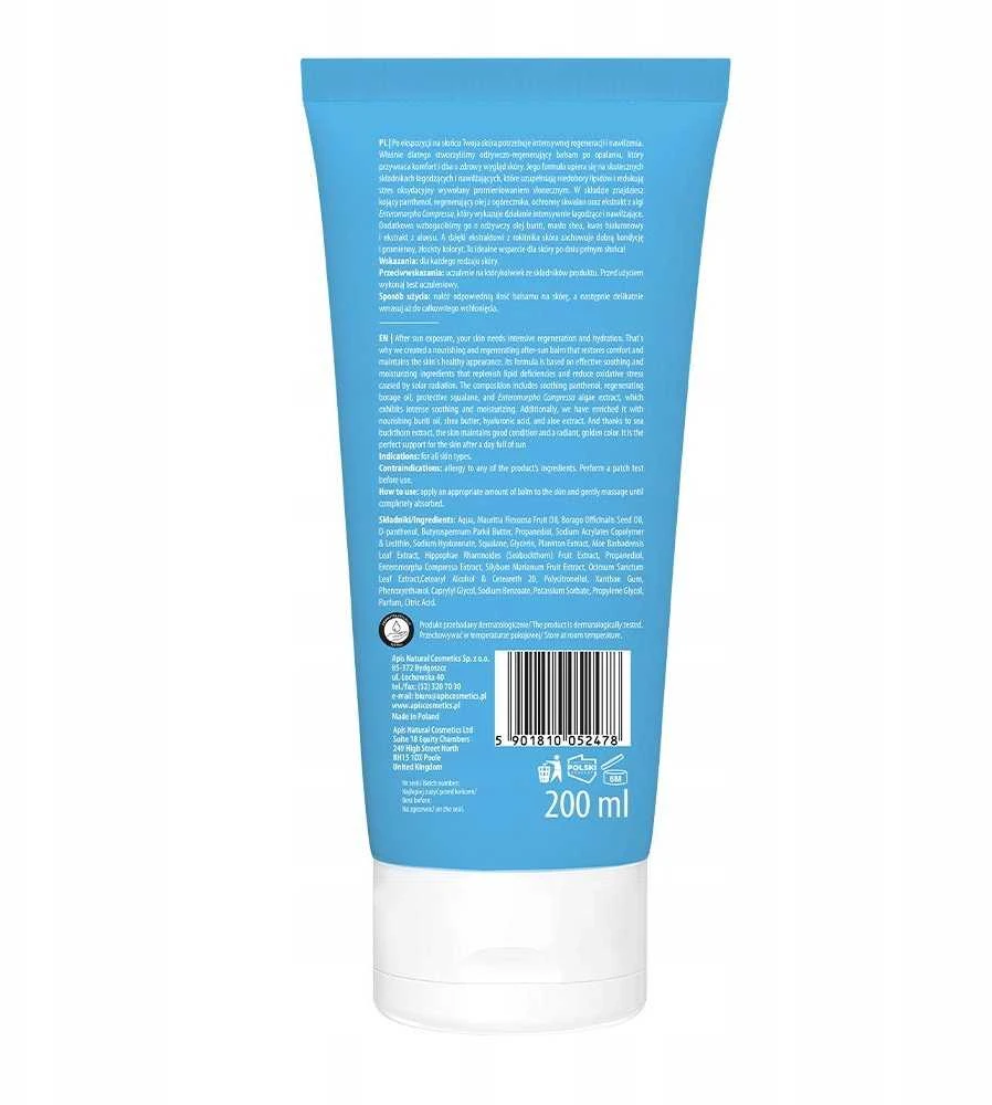 Activeshop Raminamasis kūno balzamas po saulės APIS 200 ml