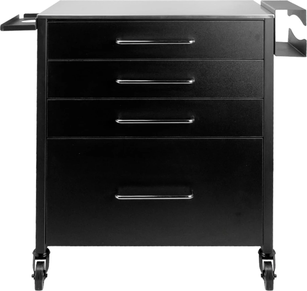 Activeshop Kosmetologinis vežimėlis TATTOO PRO INK 702 Juodas