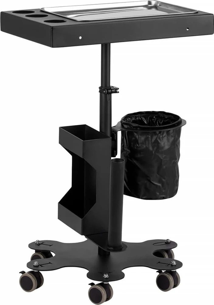 Activeshop Kosmetologinis vežimėlis PRO INK 716C Juodas