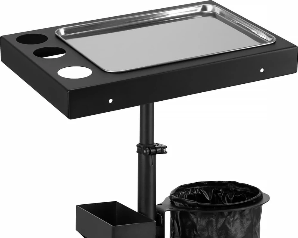 Activeshop Kosmetologinis vežimėlis PRO INK 716C Juodas