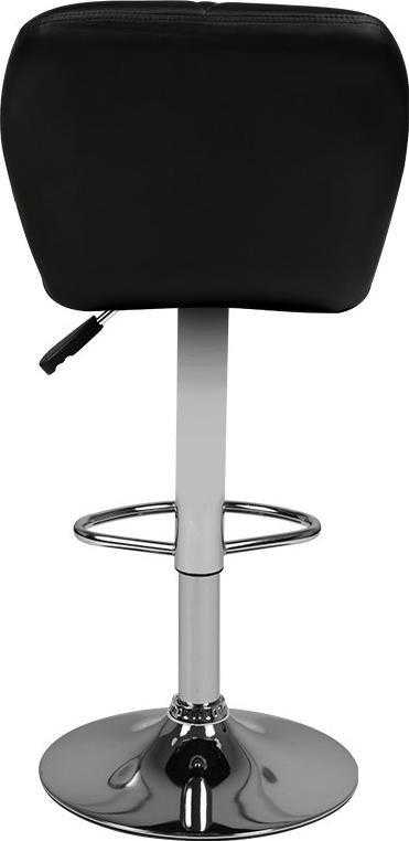 Activeshop Baro kėdė BELISSIMO ECO LEATHER CHROME Juodas
