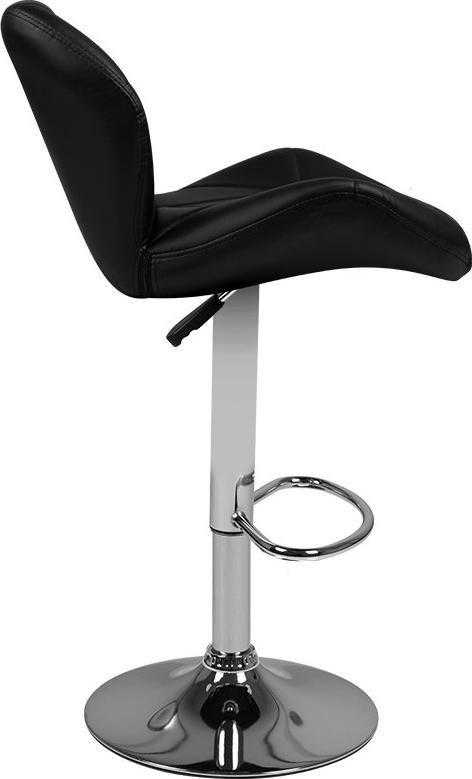 Activeshop Baro kėdė BELISSIMO ECO LEATHER CHROME Juodas