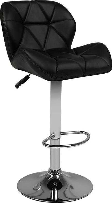 Activeshop Baro kėdė BELISSIMO ECO LEATHER CHROME Juodas