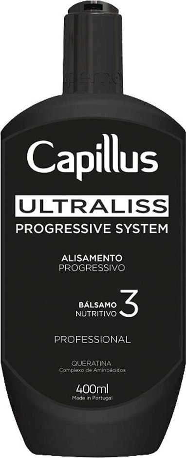 Activeshop Capillus Ultraliss Nanoplastikos rinkinys skirtas plaukų tiesinimo procedūrai, 3x400 ml