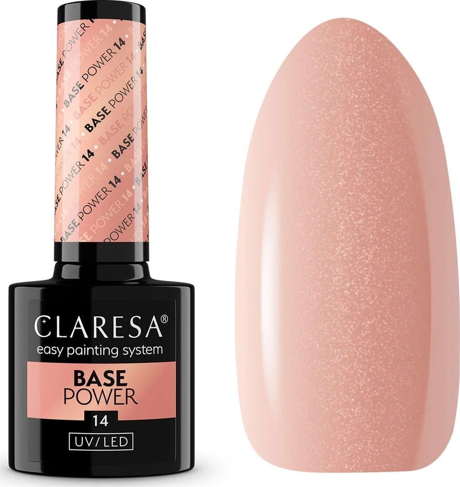 Activeshop Hibridinė nagų bazė Claresa Power Base, 14, 5 g