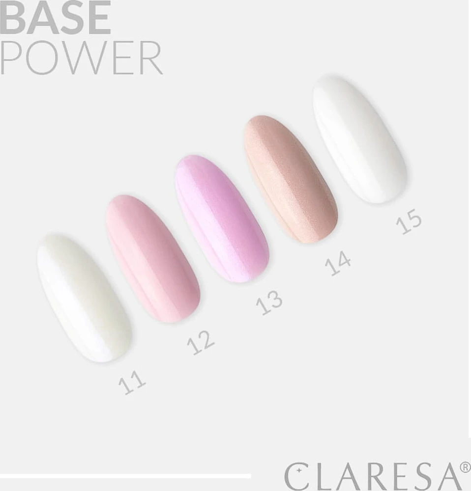 Activeshop Hibridinė nagų bazė Claresa Power Base, 14, 5 g