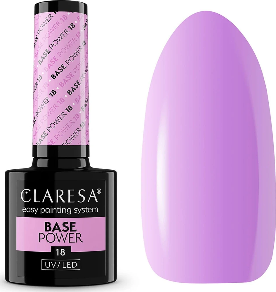 Activeshop Hibridinis nagų pagrindas Claresa Power Base, 18, 5 g