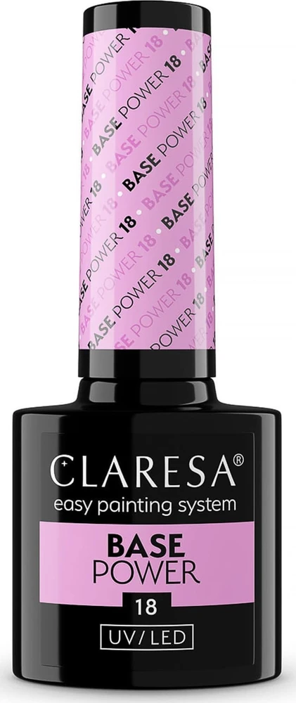 Activeshop Hibridinis nagų pagrindas Claresa Power Base, 18, 5 g