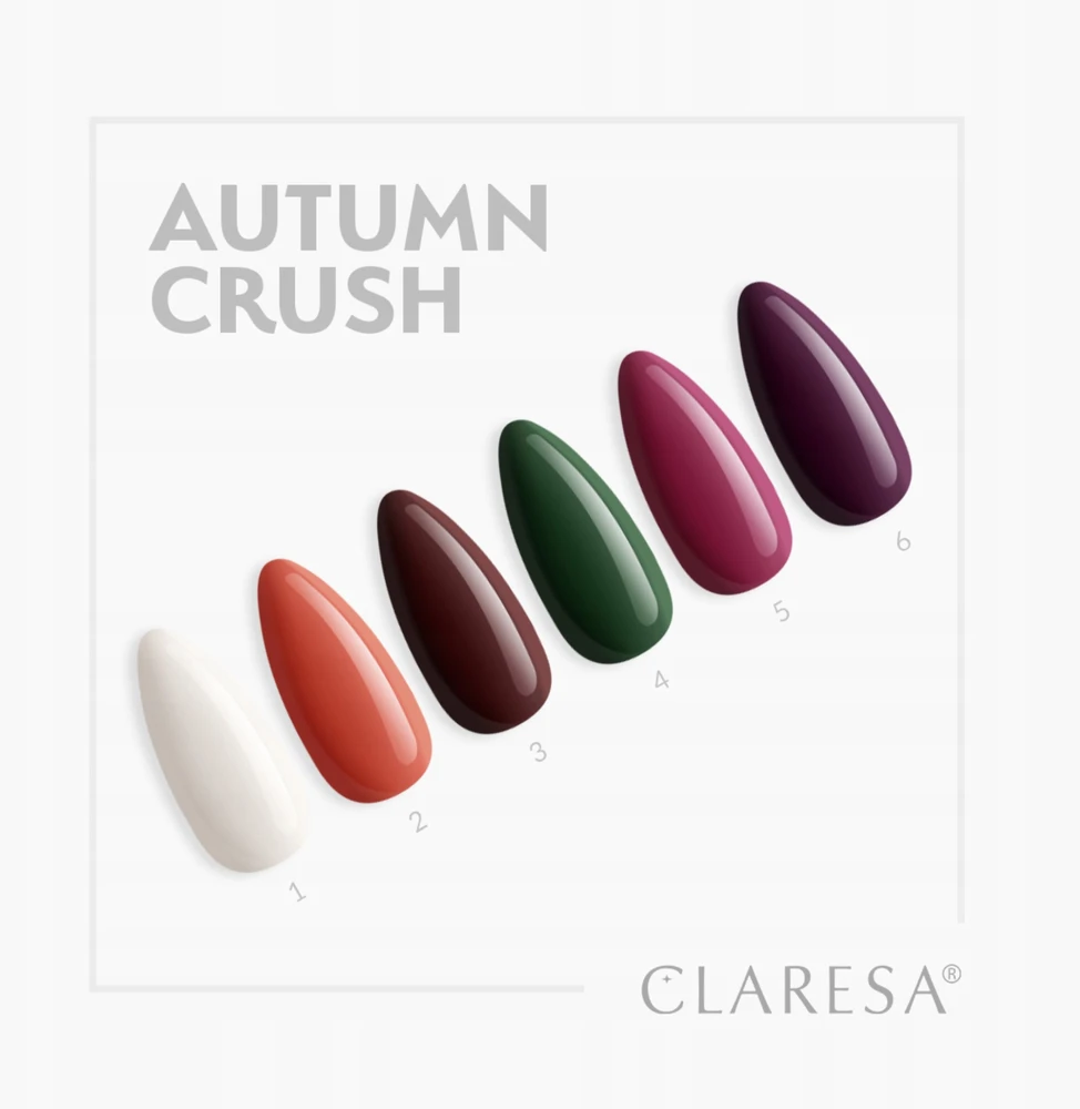 „Activeshop Claresa“ hibridinis nagų lakas „Autumn Crush 1“, 5 g.