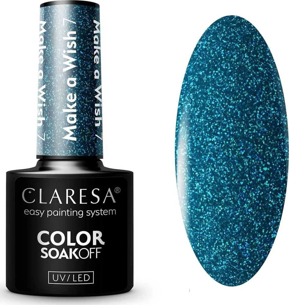 Activeshop Claresa hibridinis nagų lakas Make a wish 7 -5g