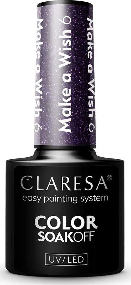 Activeshop Hibridinis nagų lakas Claresa Make A Wish 6, 5 g