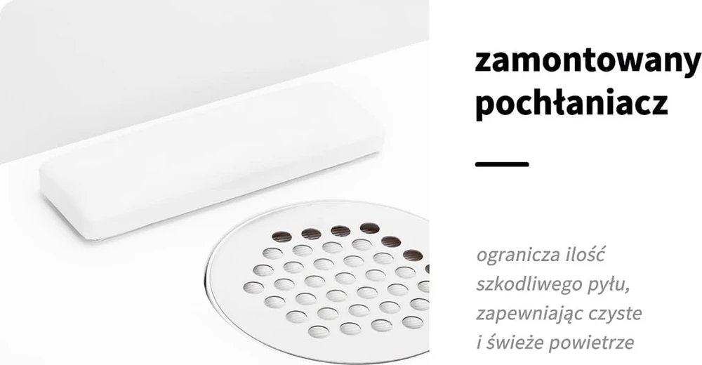 Profesionalus manikiūro stalas Activeshop 312, baltas