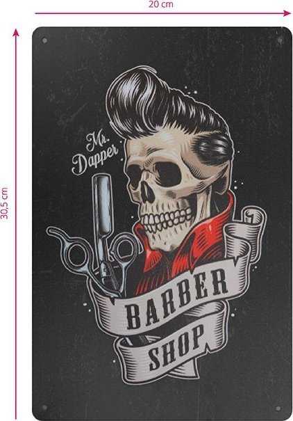 Activeshop Barberio dekoratyvinė lentelė B019