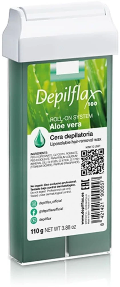 Activeshop Depilflax 100 depiliacinis vaškas kasetėje su alaviju 110 g