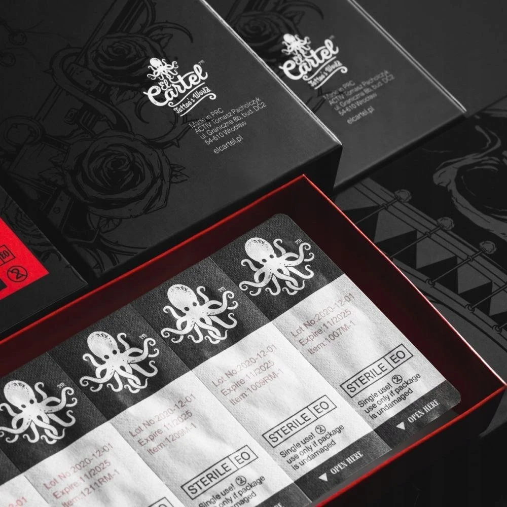 Activeshop El Cartel tatuiruočių kasetė 0,25 11RL