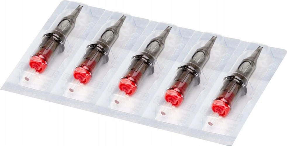 Activeshop EL CARTEL v2 – Profesjonalūs tatuiravimo kartridžai - 0.35 9RL Long Taper 10 vnt.