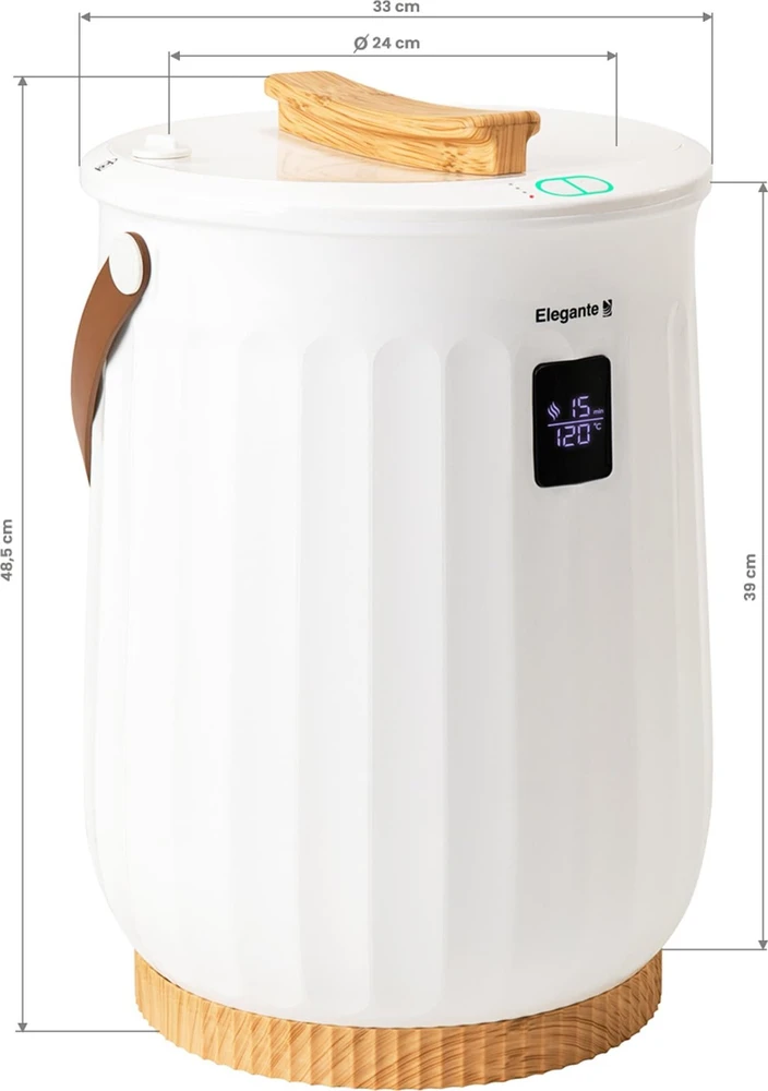 Activeshop Rankšluosčių šildytuvas ELEGANTE E18 400W