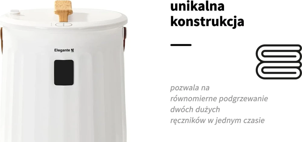 Activeshop Rankšluosčių šildytuvas ELEGANTE E18 400W