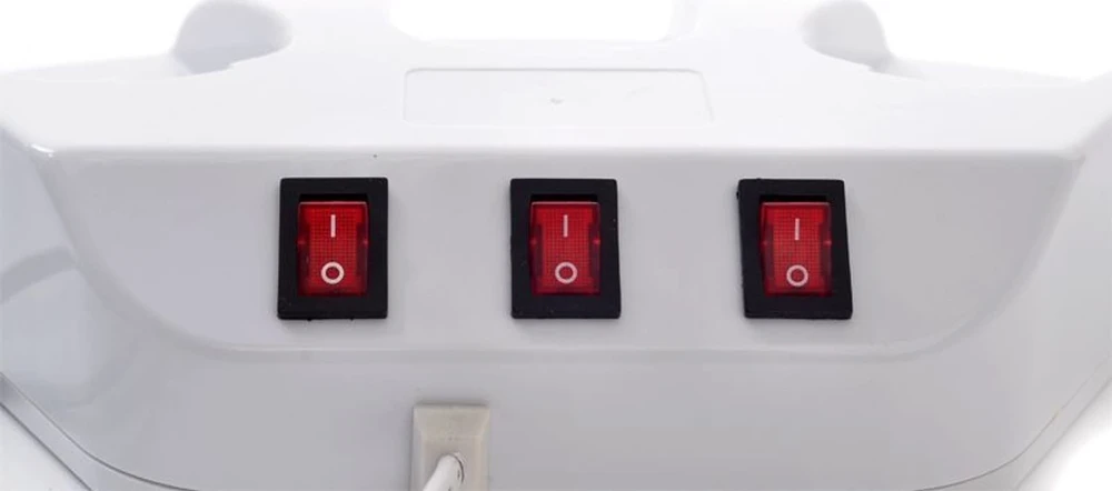 Activeshop Profesionalus trigubas vaško kasėčių šildytuvas TRIO su pagrindu, 120w