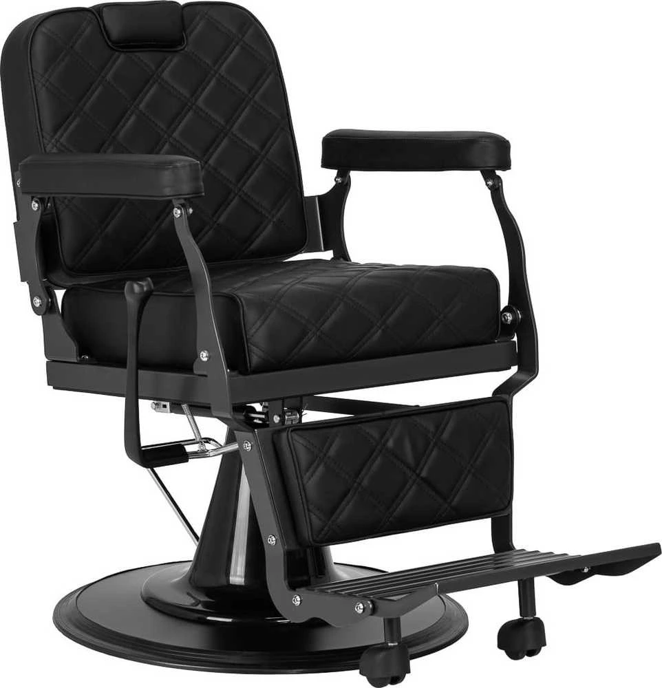 Activeshop Kirpyklos kėdė Barber Chair Gabbiano Carlos Juodas