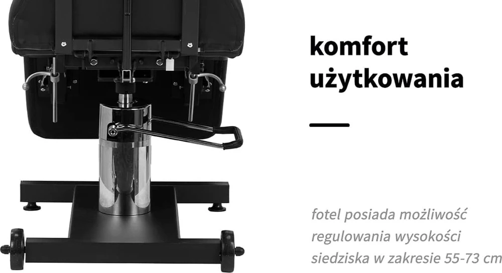 Activeshop Tatuiruočių krėslas Pro Ink 611 Juodas