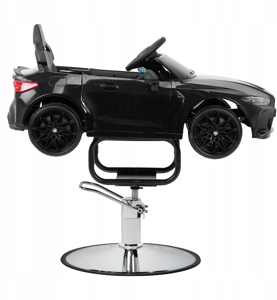 Activeshop Vaikų kirpyklos kėdė Gabbiano BMW, juoda