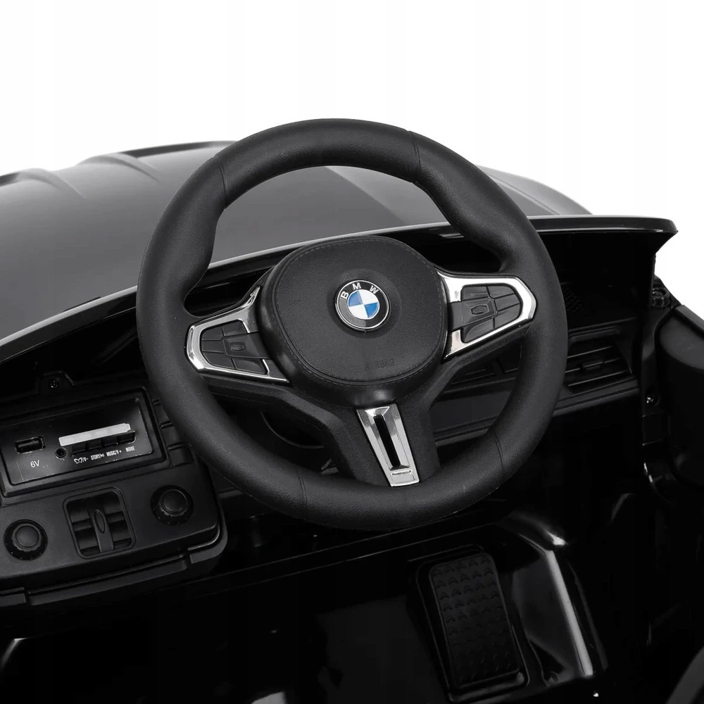 Activeshop Vaikų kirpyklos kėdė Gabbiano BMW, juoda