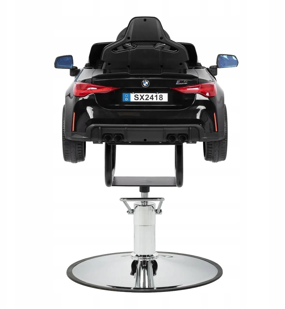 Activeshop Vaikų kirpyklos kėdė Gabbiano BMW, juoda