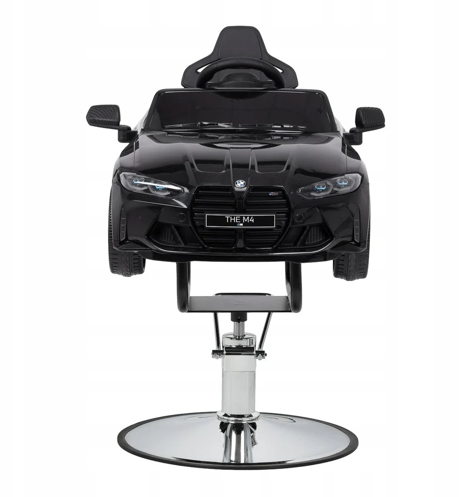 Activeshop Vaikų kirpyklos kėdė Gabbiano BMW, juoda