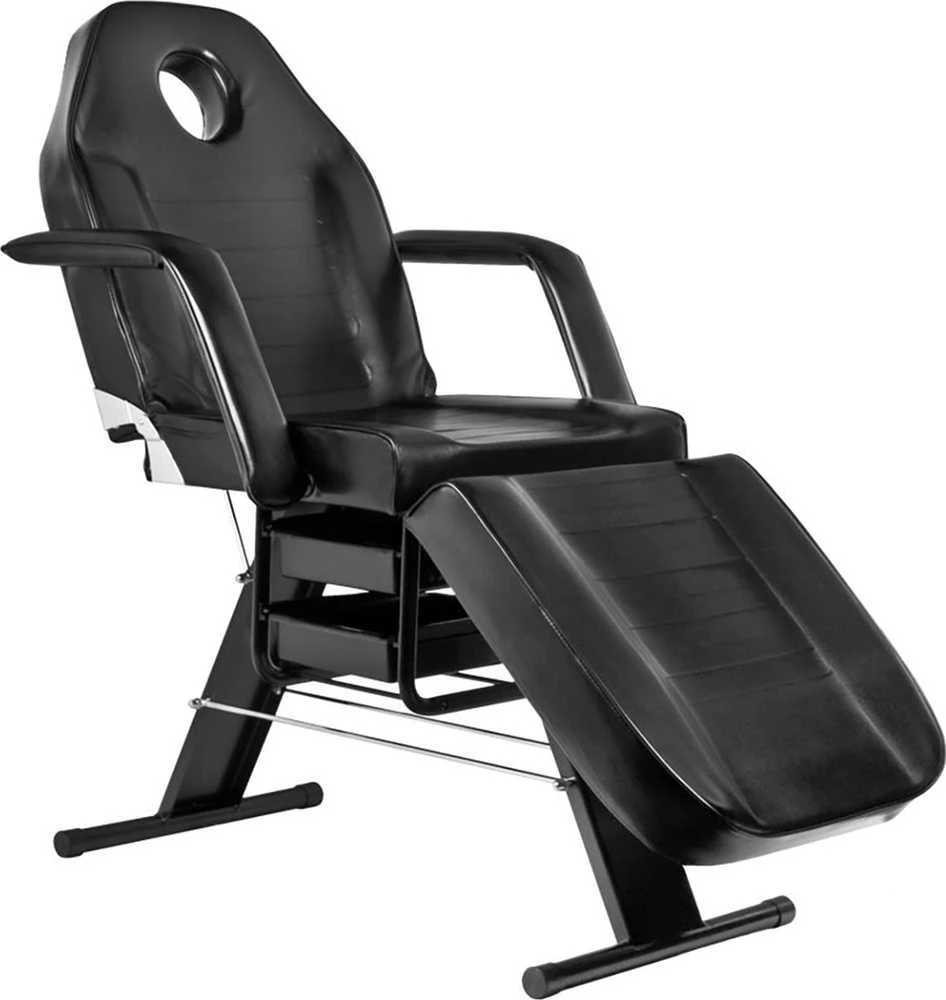 Activeshop Kosmetologinis krėslas BASIC Juodas