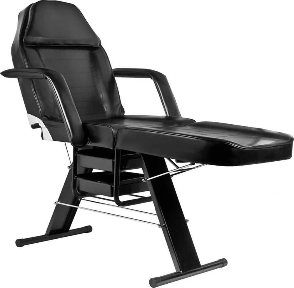 Activeshop Kosmetologinis krėslas BASIC Juodas