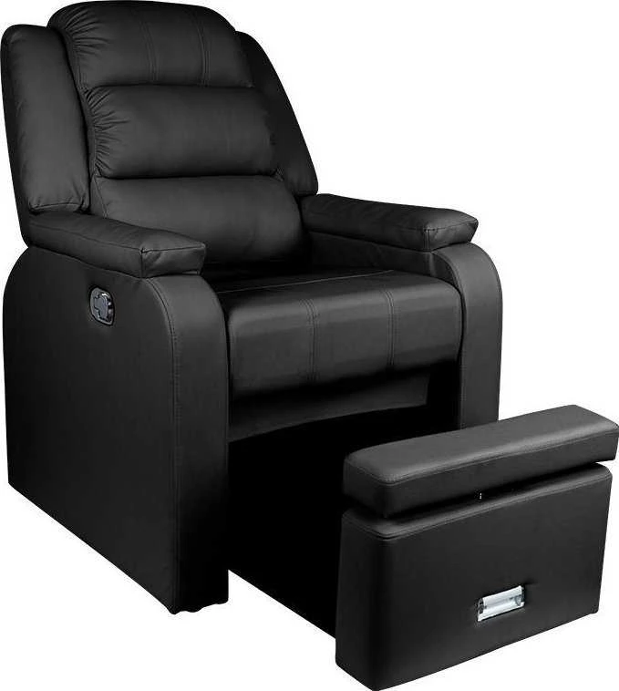 Activeshop Pedikiūro krėslas FOTEL SPA PEDICURE HILTON Juodas