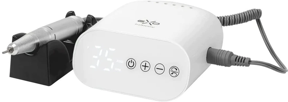 Activeshop Nagų freza manikiūrui Exo Flux, balta