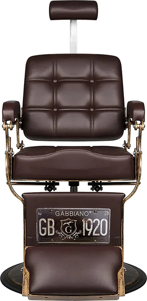 Activeshop „Gabbiano“ kirpėjo kėdė Boss ruda