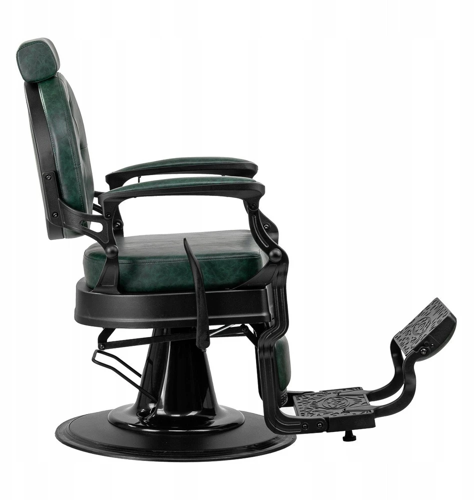 Activeshop Kirpyklos kėdė Barber Chair President Žalias Juodas