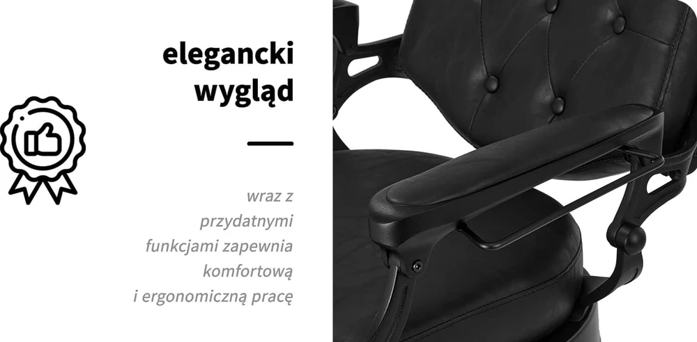 Activeshop Gabbiano President – Prabangus barberinis fotelis