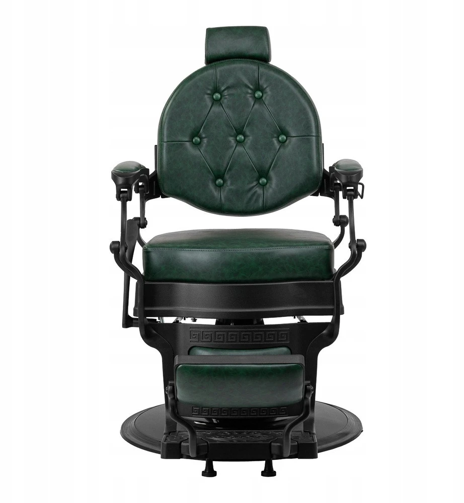 Activeshop Kirpyklos kėdė Barber Chair President Žalias Juodas