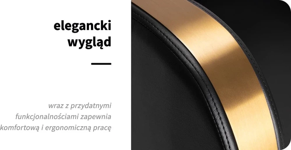 Activeshop Kirpyklos kėdė GABBIANO PROFESSIONAL HAIRDRESSING CHAIR MALAGA GOLD Juodas