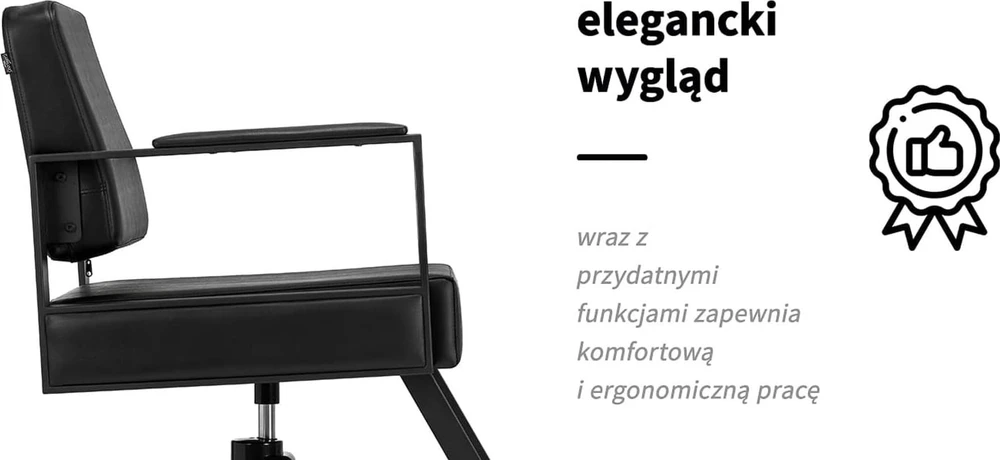 Activeshop Kirpyklos kėdė Gabbiano Modena Juodas