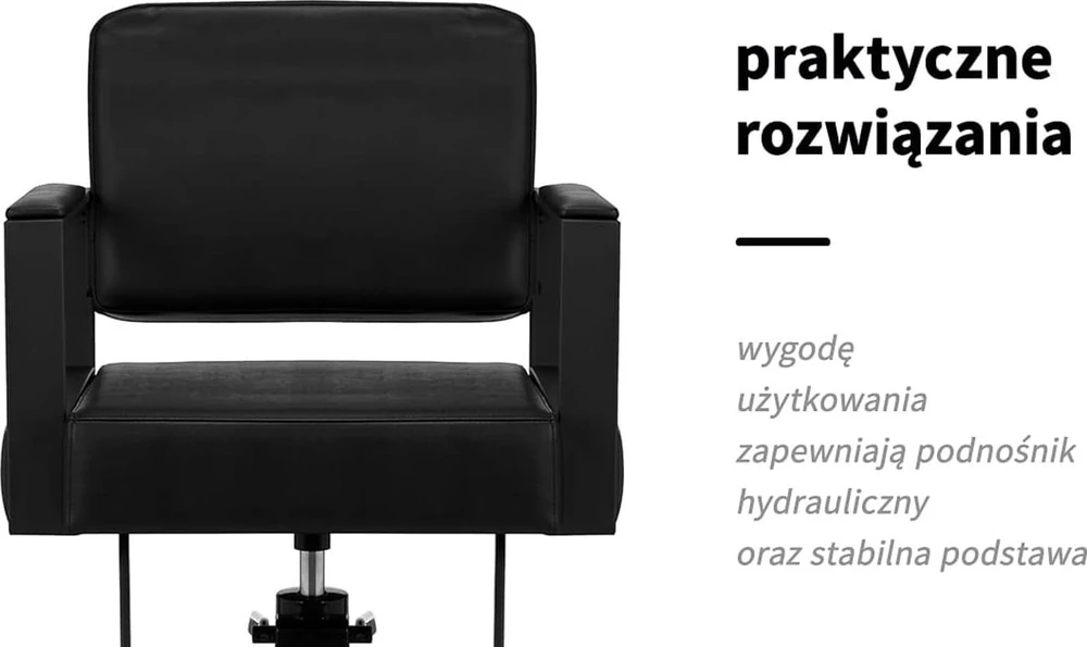 Activeshop Kirpyklos kėdė Gabbiano Modena Juodas