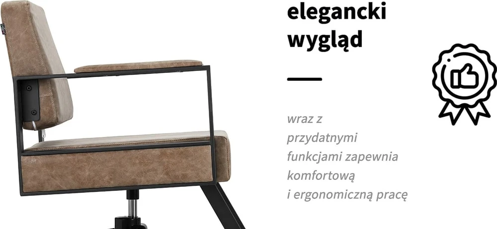 Activeshop Kirpyklos kėdė Gabbiano Modena Old Brown