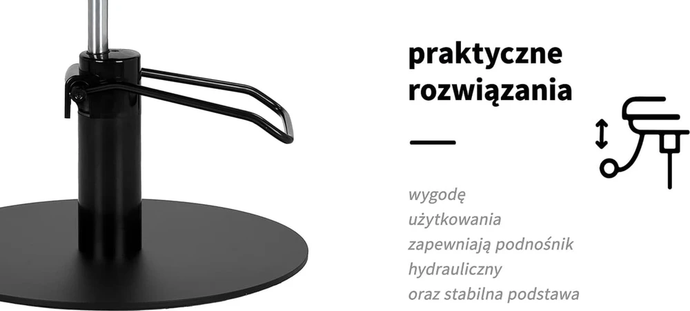 Activeshop Kirpyklos kėdė Gabbiano Modena Juodas