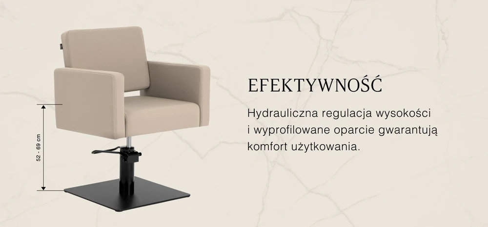 Activeshop Kirpyklos kėdė Gabbiano Vitoria rusvai gelsvas