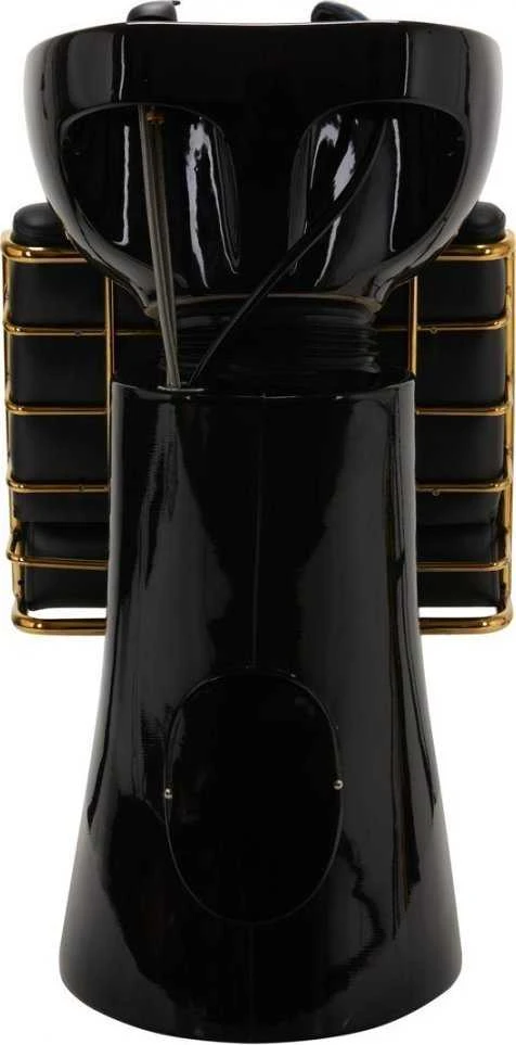 Activeshop Kirpyklos plautuvė GABBIANO PROFESSIONAL HAIRWASHER PRATO GOLD Juodas