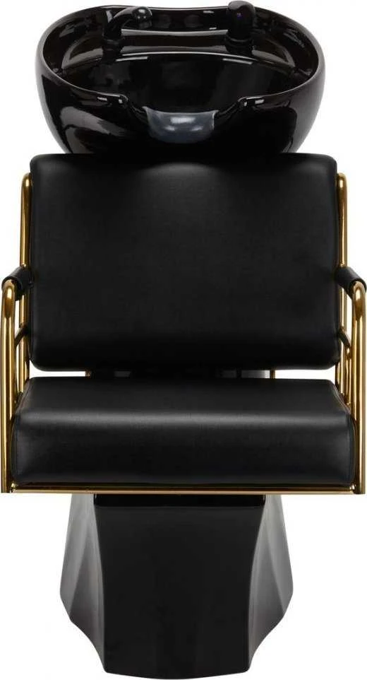 Activeshop Kirpyklos plautuvė GABBIANO PROFESSIONAL HAIRWASHER PRATO GOLD Juodas
