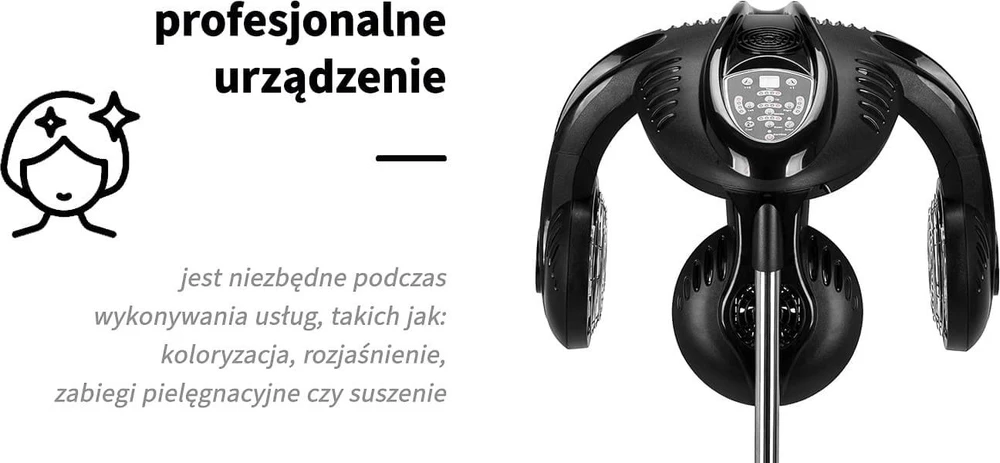 Activeshop Plaukų infrazonas Gabbiano 505S Pilkas