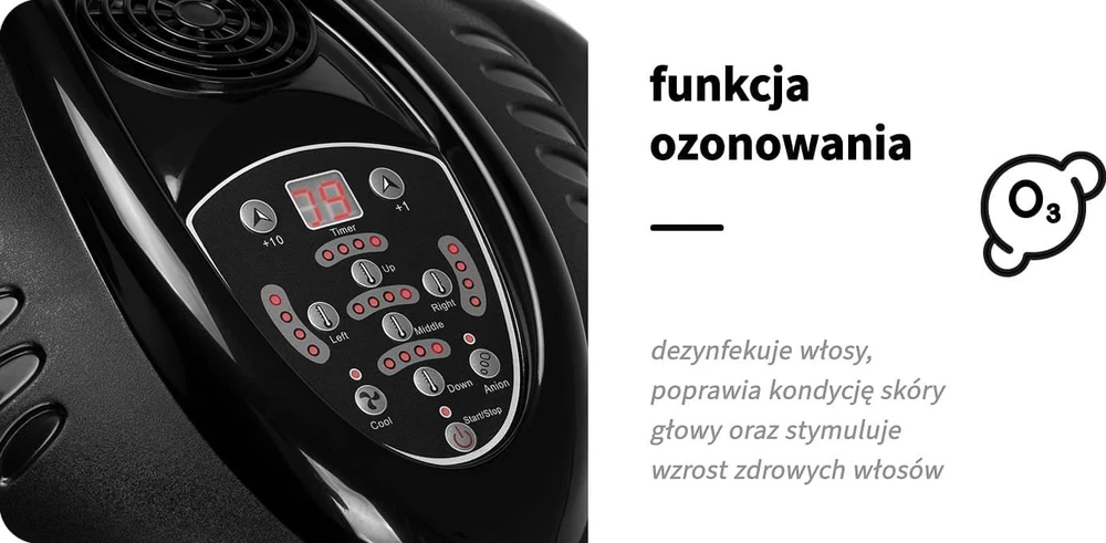 Activeshop Plaukų infrazonas Gabbiano 505S Pilkas